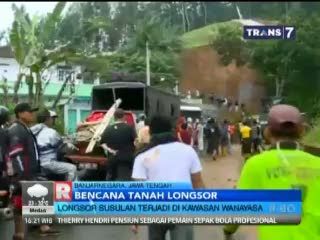 Longsor Susulan Terjadi Selasa Siang