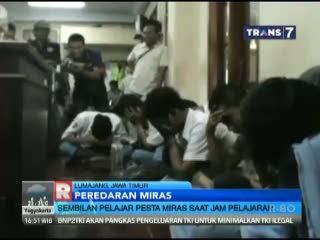 9 Pelajar Pesta Miras Saat Jam Pelajaran