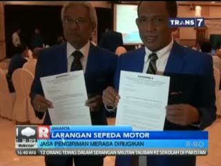 Larangan Sepeda Motor, Jasa Pengiriman Merasa Dirugikan 
