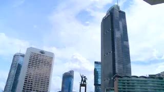 Hari Pertama Uji Coba Larangan Motor di MH Thamrin-Medan Merdeka