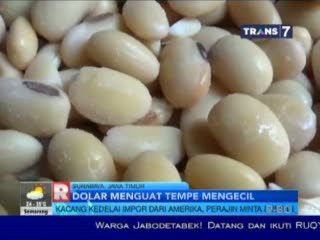 Dollar Menguat Tempe Mengecil