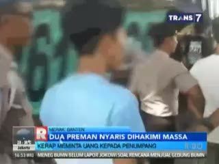 Preman Pelabuhan Nyaris Dihakimi Massa