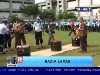 Razia Alat Komonikasi di Lapas Cipinang