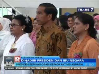 Peringatan Hari Ibu Dihadiri Presiden dan Ibu Negara