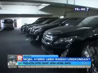 Mobil Dinas Mewah Pimpinan DPRD DKI Jakarta