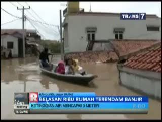 Tanggul Rusak, Kapuk Muara Masih Terendam Banjir