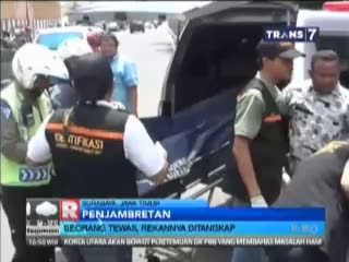 Penjambret Tewas Tertabrak Saat Dikejar Polisi