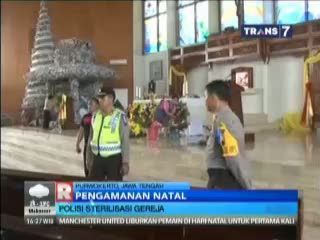 Jelang Natal, Sterilisasi dan Pengamanan Gereja Diperketat