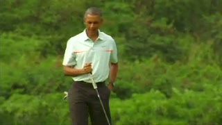 Main Golf Lawan PM Malaysia, Obama Komentari Film The Interview