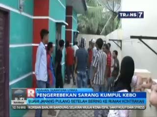 Sarang Kumpul Kebo Digerebek Polisi