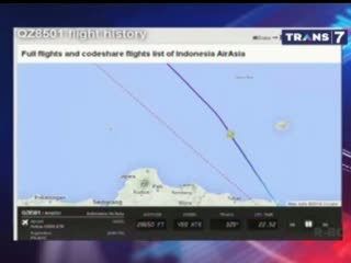 Detik-detik Hilangnya Airbus AirAsia
