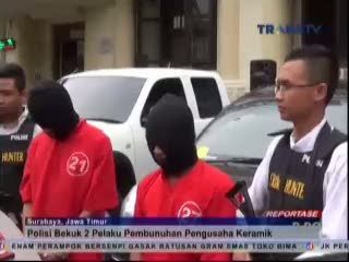 Polisi Bekuk 2 Pelaku Pembunuhan Pengusaha Keramik