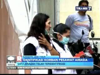 Satu Jenazah Korban AirAsia Telah Teridentifikasi