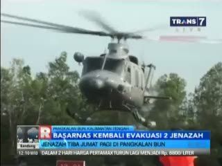 BASARNAS Kembali Evakuasi 2 Jenazah
