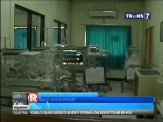 Bayi Berusia Sehari yang Dilempar dari Ketinggian 6 Meter Selamat