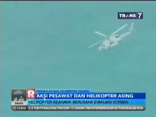 Aksi Pesawat dan Helikopter Asing di Langit Indonesia