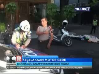 Diduga Adu Balap, Pemotor Gede Tewas di Tempat