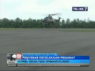 Pesawat AirAsia Diduga Tidak Terbakar di Udara