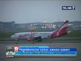 Penerbangan Ilegal AirAsia QZ8501