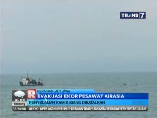 Penyelaman Kamis Siang Dibatalkan