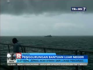 Pengurangan Bantuan, 2 Kapal Jepang Akan Ditarik dari Lokasi Pencarian