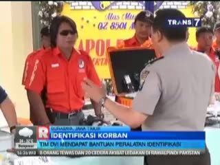 Tim DVI Mendapat Bantuan Peralatan Identifikasi