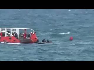 Inilah video pengangkatan ekor pesawat AirAsia QZ8501