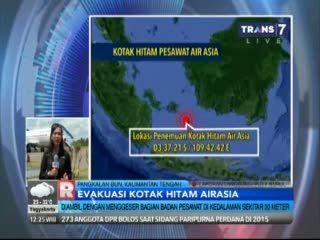 Black Box AirAsia QZ8501 Dievakuasi