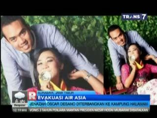 Jenazah Oscar Desano Dimakamkan