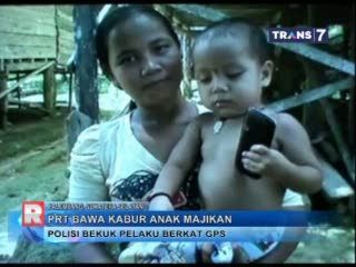 PRT Bawa Kabur Anak Majikan Berkomplot dengan Teman Prianya