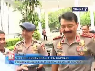Presiden Belum Putuskan Sikap Akhir Polemik Kapolri