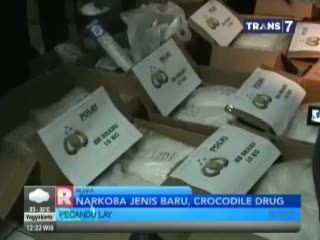 Narkoba Jenis Baru, Crocodile Drug