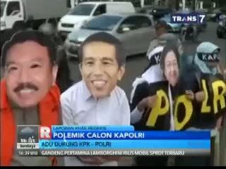 Adu Dukung KPK-Kapolri