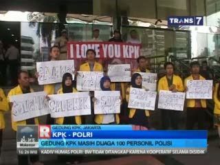 Gedung KPK Masih Dijaga 100 Personel Polisi