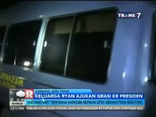 Keluarga Ryan Ajukan Grasi ke Presiden 