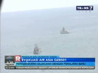 Pengangkatan Badan Pesawat AirAsia Gunakan Alat Baru 