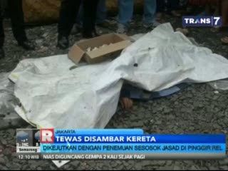 Warga Jembatan Besi Dikejutkan dengan Penemuan Jasad di Pinggir Rel