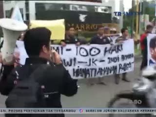 Kehadiran Presiden Jokowi di Medan Ditolak Demonstran