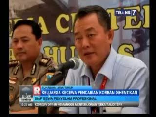 Jika Pencarian Korban AirAsia Dihentikan, Keluarga Siap Sewa Penyelam Profesional