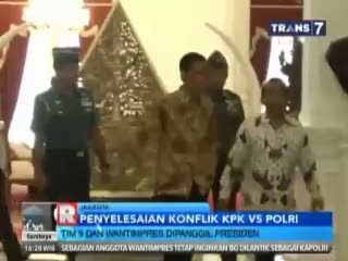 Tim 9 Dipanggil Jokowi Terkait Jadi Tidaknya Pelantikan Kapolri