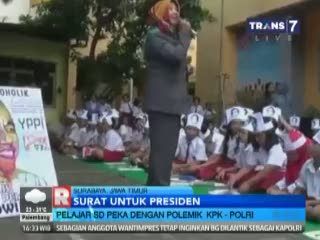 Surat Untuk Jokowi dari Anak SD