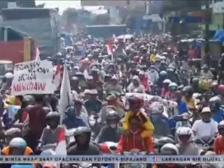 Ribuan Nelayan Tolak Peraturan Larangan Penggunaan Pukat