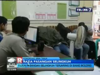 Tujuh Pasangan Selingkuh Terjaring di Siang Bolong