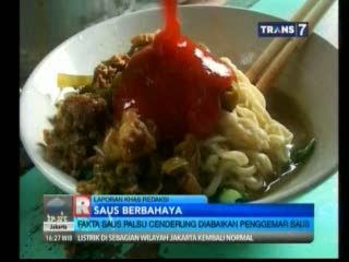 Awas! Saus Palsu Berbahan Kimia Beredar di Kawasan Bandung