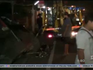 Truk Tabrak Sepeda Motor dan 2 Pejalan Kaki