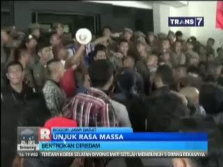 Demo Tuntut Pembatalan Revitalisasi Terminal Berujung Keributan