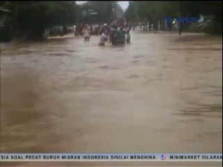 3 Rumah di Pekalongan Diterjang Banjir Bandang
