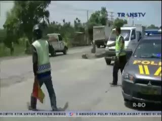 Polisi Terlibat Aksi Kejar-kejaran dengan Para Preman