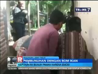 Sadis! Keponakan Bunuh Paman dengan Bom Ikan