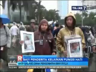 Aksi Galang Dana Pengobatan Bayi Ryuji